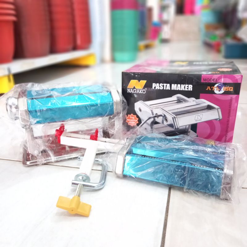 Pasta Maker Nagako ATL-150, Stainless Steel, Bisa Buat Mie & Kulit Pisang Molen
