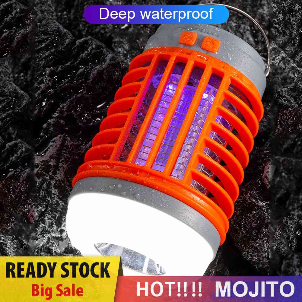 Lampu Senter LED Tenaga Surya Anti Nyamuk / Lalat / Serangga Untuk Tenda Camping