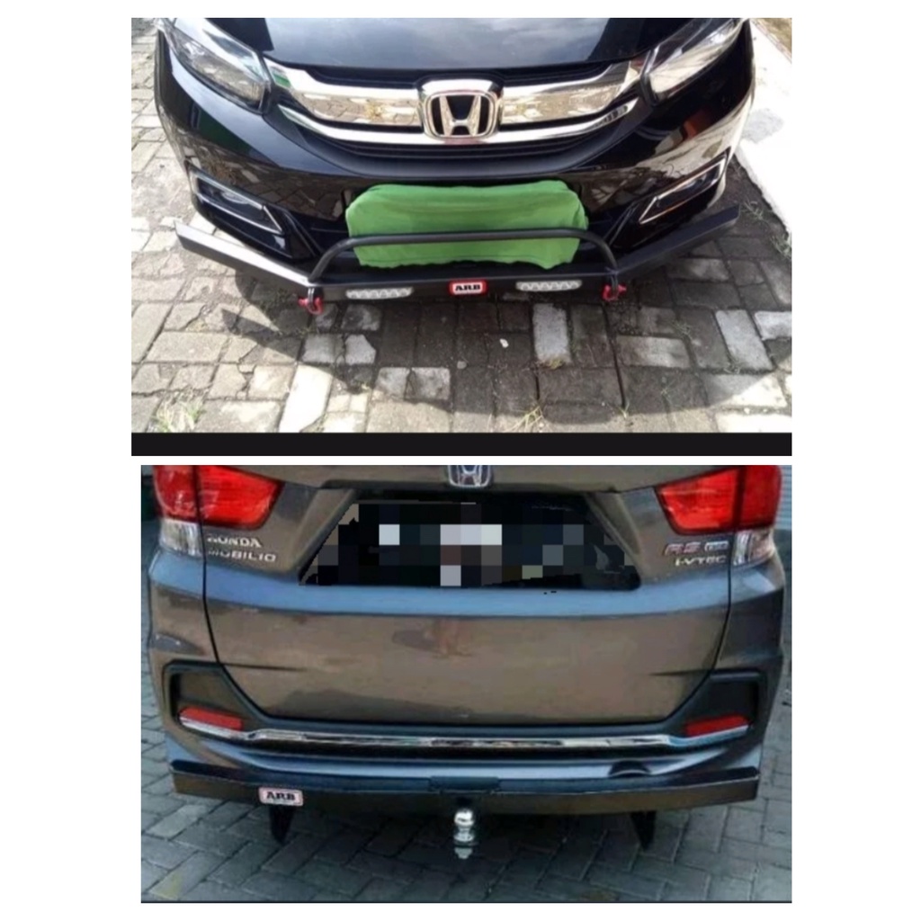 Paket Tanduk Depan+Towing ARB Belakang untuk Mobil MOBILIO