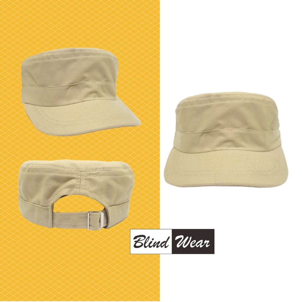 Topi Komando Pria Wanita Laki Perempuan Polos Premium Unisex