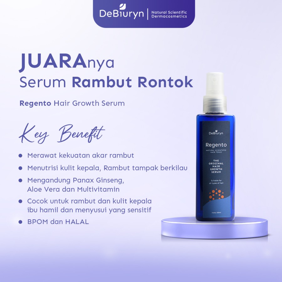 DeBiuryn Regento Hair Growth Tonic Serum 200ml