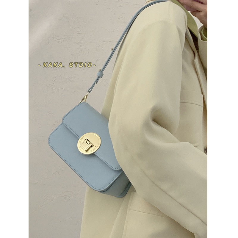 Suhao Niche Tekstur Tas Ketiak Wanita Musim Panas 2022 Baru Fashion Trendi Kecil Square Tas All-Match In Tas Bahu Messenger Tas