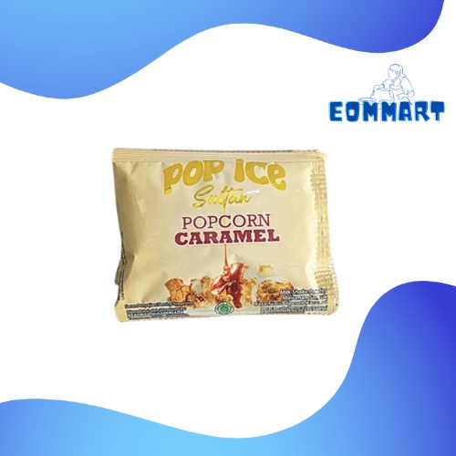 

Pop Ice Sultan Popcorn Caramel Renceng 10 Sachet