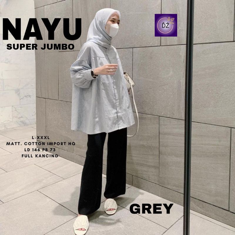 (BISA COD) NAYU BLOUSE  WANITA TERBARU