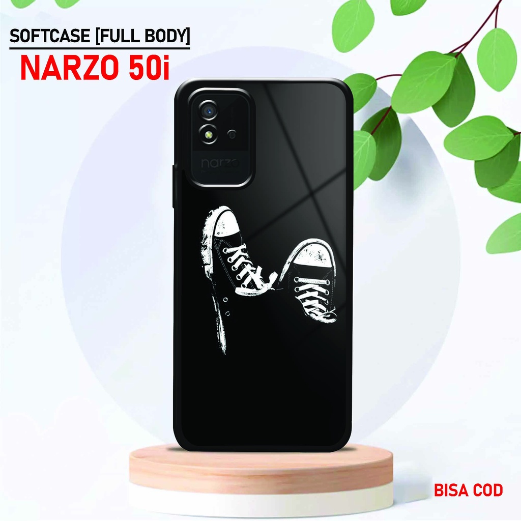 Softcase Glossy Realme Narzo 50i - Fashion Case [ UC 24 ] Realme Narzo 50i - Softcase Mengkilat Real