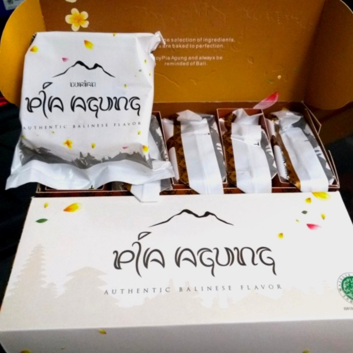 

PIA AGUNG ISI 5PCS Oleh Oleh Khas Bali COKLAT KEJU DURIAN KACANG HIJAU - KACANG HIJAU