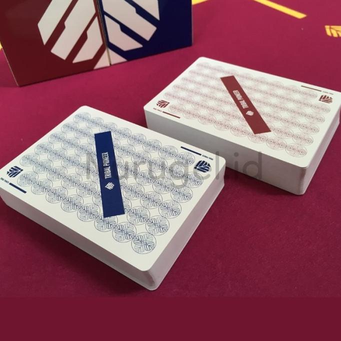 Kartu Remi Poker Tribal Pioneer Plastik PVC Waterproof BOX TIDAK MULUS