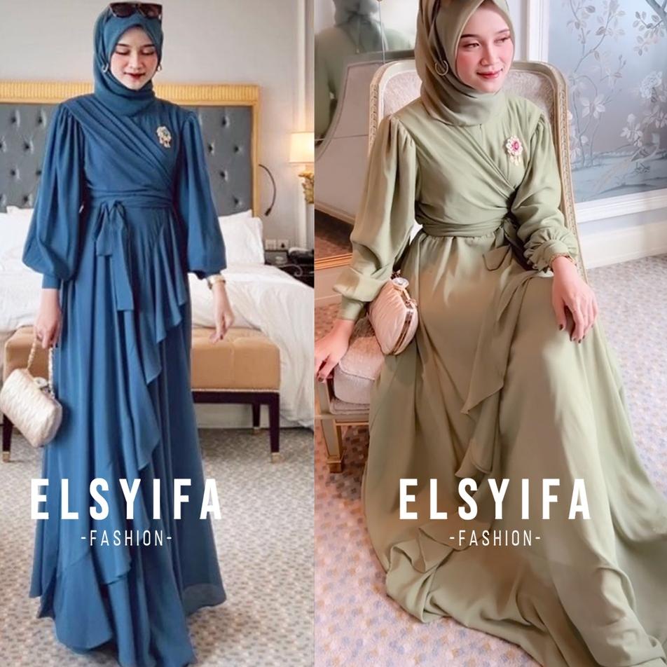 Update MEYHIRA DRESS KONDANGAN BRIDESMAID BAHAN CERUTY BABYDOLL EXCLUSIVE BUSUI FRIENDLY  BROSS BY E