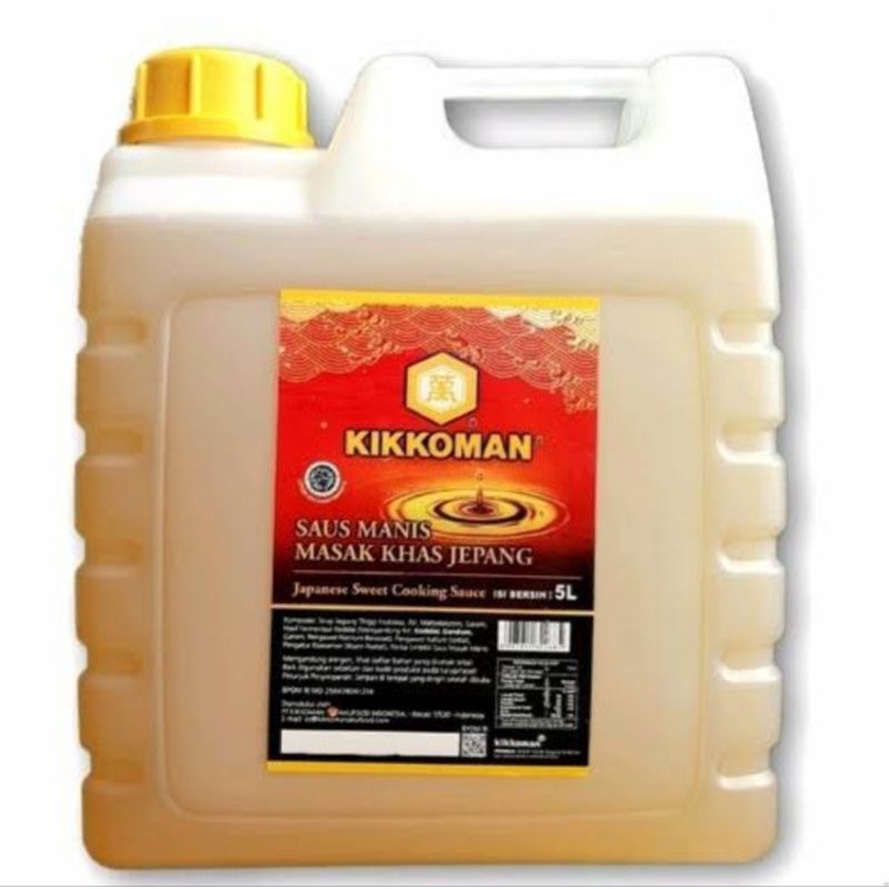 

Kikkoman Saus Manis Masak Khas Jepang / Mirin Halal 5L