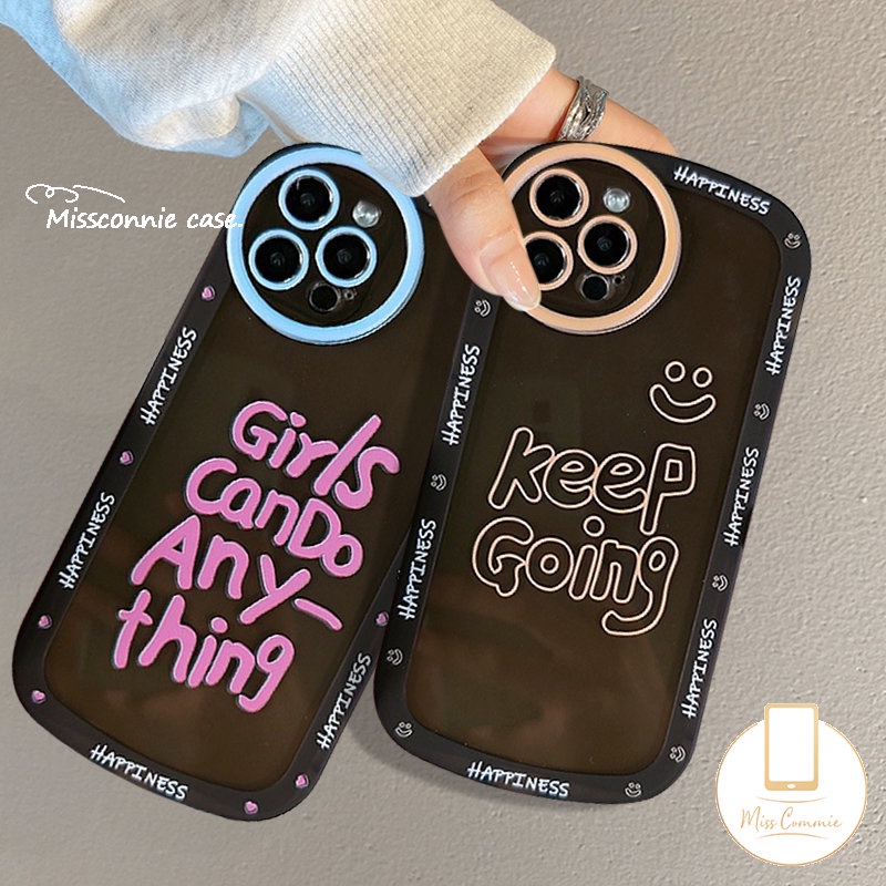 Soft Case TPU Motif Label Untuk Realme 9i C15 C25 C21Y C12 C31 C35 C25Y C11 C25s C20 C20A C3 C1 6i 5i 5 5s