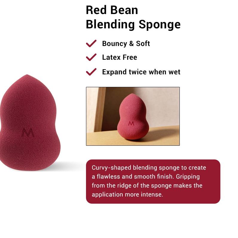 Image of Masami Red Bean Blending Sponge Latex Free / Beauty Blender #4