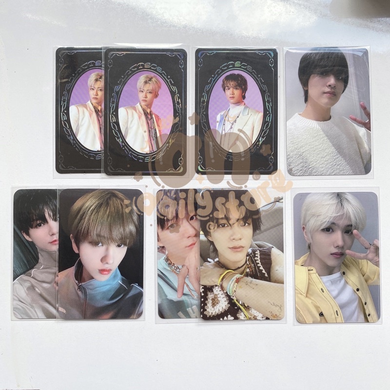 [READY INA] Photocard Official NCT 2020, FCMM, Hello Future, Glitch Mode NCT DREAM Photocard Jeno Ja