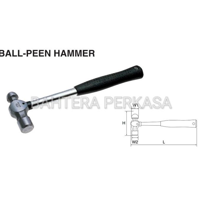 Palu Ball Peen Hammer 1Lb Ktc Ph45323