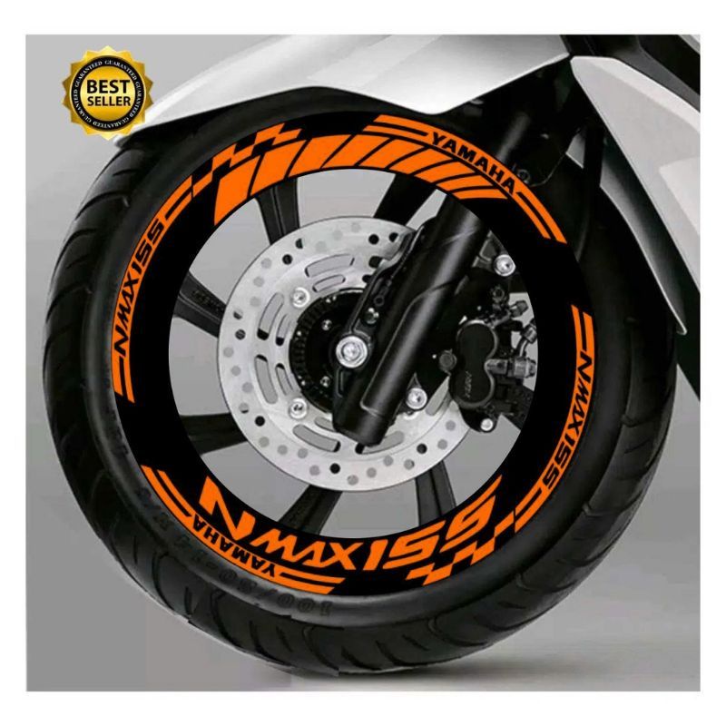 Stiker Velg Nmax Old / Stiker Velg Nmax New / Stiker Velg Nmax 155