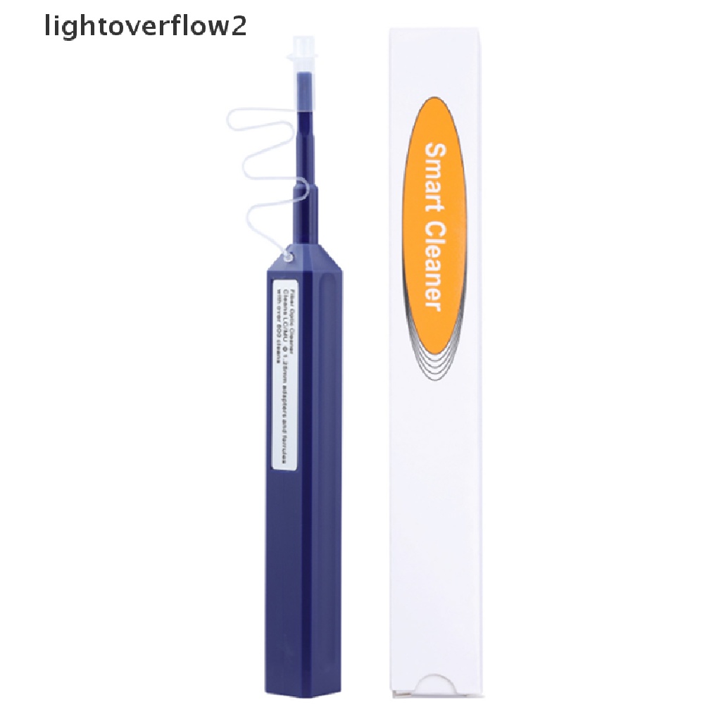 (lightoverflow2) Alat Pembersih Serat Optik LC / MU 1.25mm Dan Ferrules Over 800