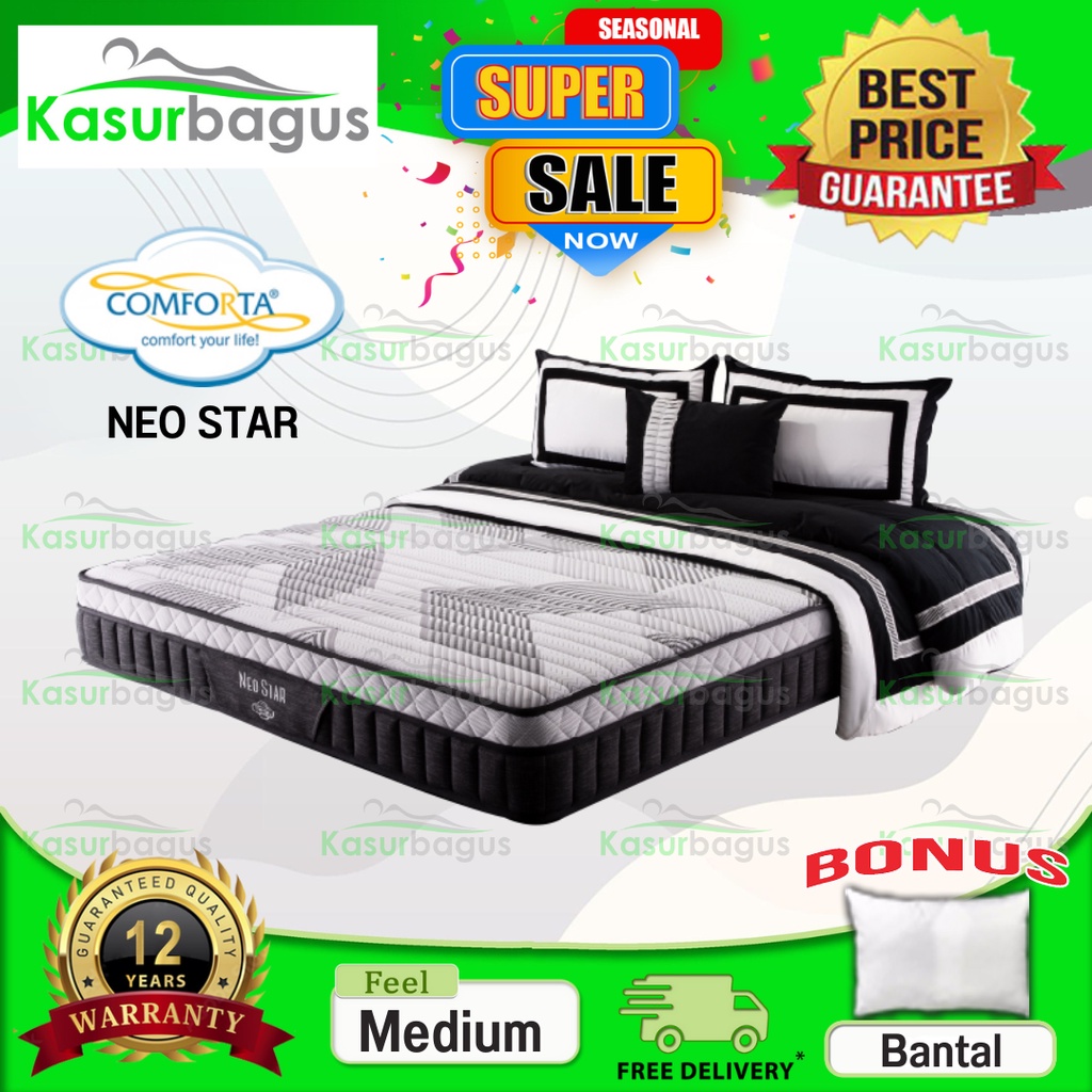 Comforta Kasur Springbed Neo Star - Kasur Saja 160x200