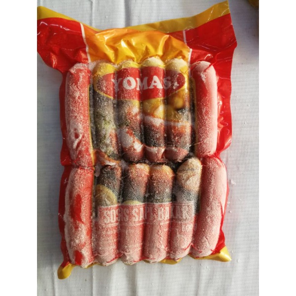 

Yomas sosis bakar mini 500g isi 12s