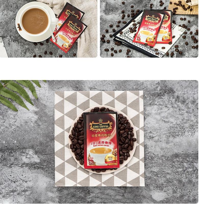 

limited Edition✔️[WAJIB COBA] King Coffee 3in1 isi 48 Sachet Kopi Cremer Sedikit Gula Kopi Vietnam Instant Premium Coffee by Trung Nguyen Produsen Kopi G7|RA3