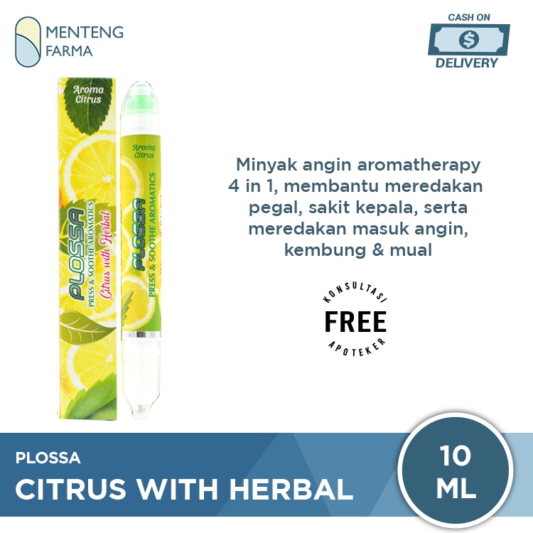 Plossa Minyak Angin Aromatherapy Citrus