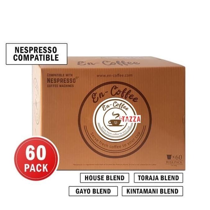 

((((()paling dicari] PROMO - En-Coffee Nespresso Compatible Capsules 60pk
