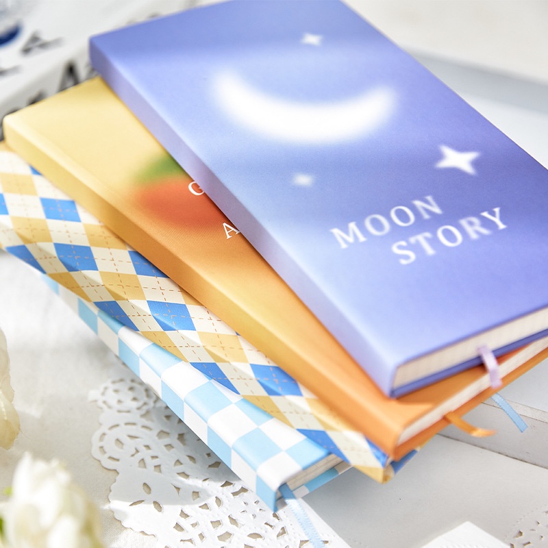 

ZAOMO TIPSY CREAM SERIES - HARDCOVER GRID NOTEBOOK - BUKU TULIS CATATAN KOTAK-KOTAK
