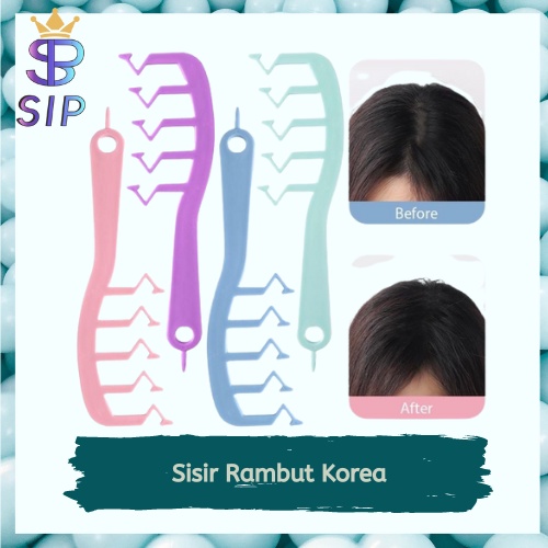 SISIR RAMBUT ZIGZAG / SISIR RAMBUT ZIGZAG STYLE/SISIR RAMBUT KOREA