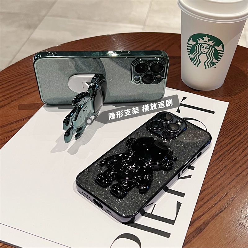 Soft case Pelindung Lensa Kamera shockproof Warna Ungu Untuk iphone 12 13 11 pro max