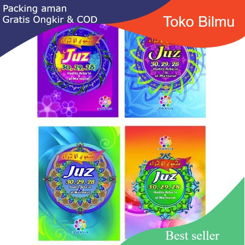 Kumpulan JUZ 28 29 30 + Hadits Arba’in & al Ma’tsurat [ Indiva ]