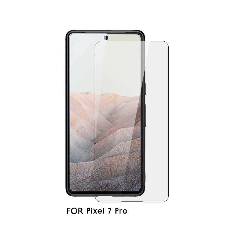 1pc Pelindung Layar Tempered Glass HD Bening Anti Gores / Sidik Jari Untuk Google Pixel 7 / 7Pro