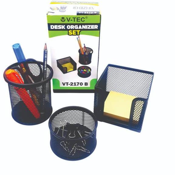 

Diskon✔️Tempat Pensil Memo 2170 Desk Organizer Set|KD8