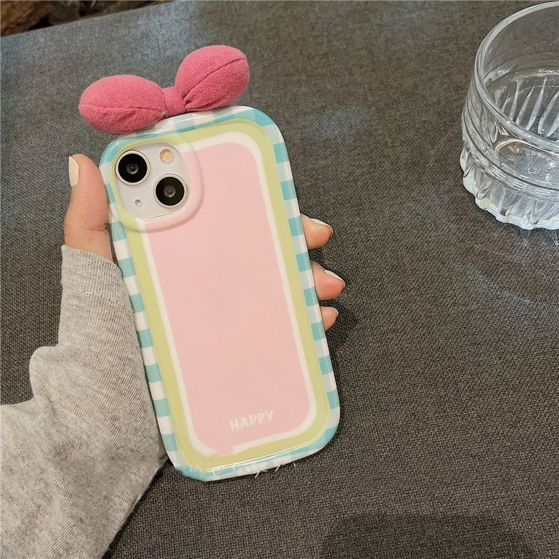 Case Motif Garis Aksen Pita Untuk iPhone 12 13 11 Pro Max X Xs Max Xr rfijdfj4