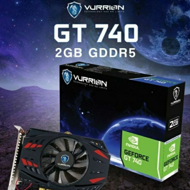 VGA AGS VURRION NVIDIA GT740 / GT740 2GB GDDR5 128bit