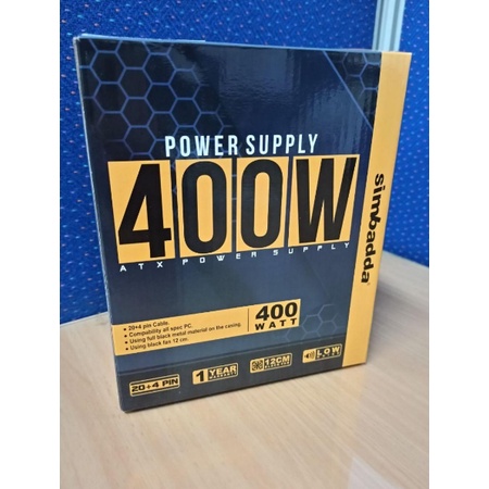 Power Supply Simbadda 400W BOX