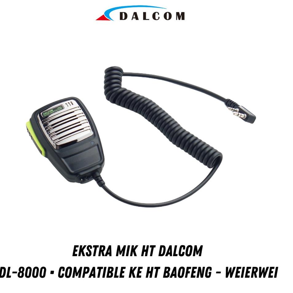 Best Deal--EXTRA EKSTRA MIK MIC DALCOM COCOK UNTUK HT BAOFENG WEIERWEI LUPAX PXTON REDELL RADION POF