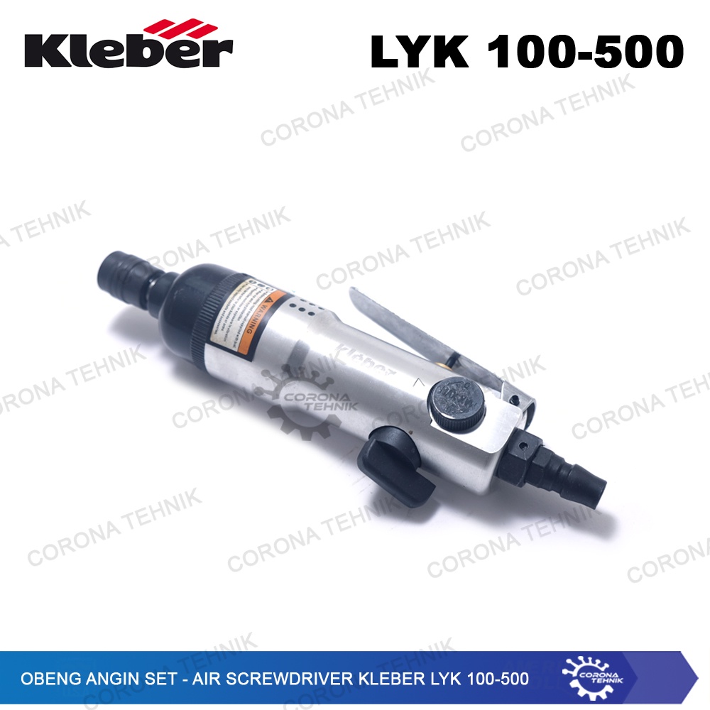 Obeng Angin Set - Air Screwdriver Kleber LYK 100-500