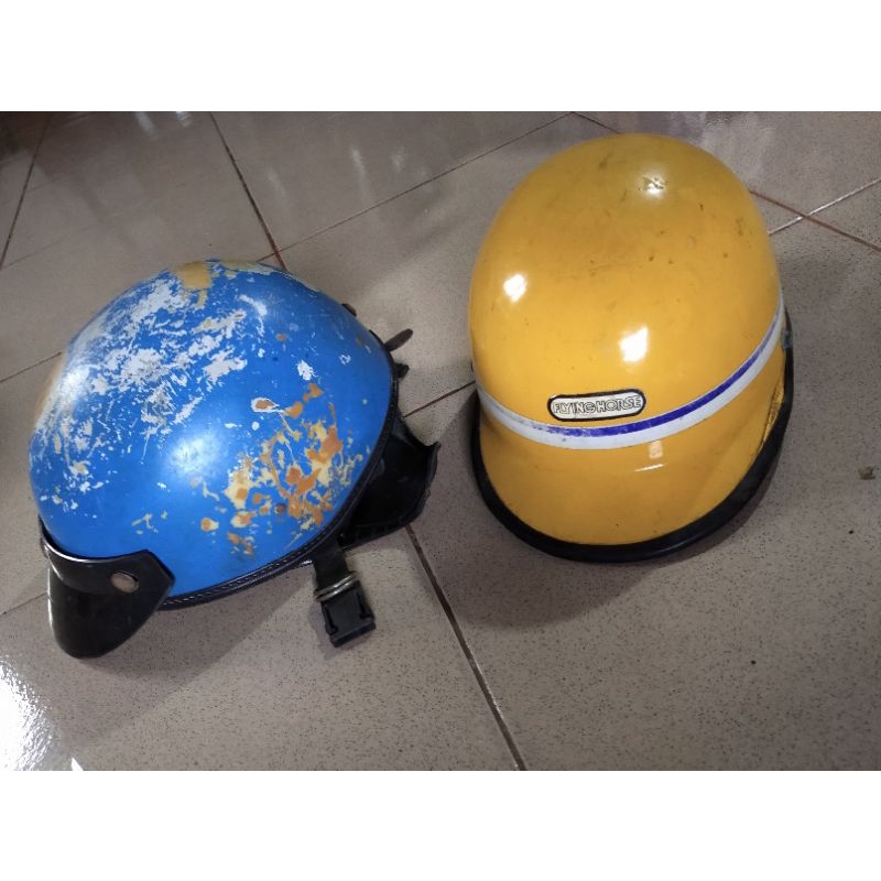 helem jangkrik bos & fliyinghorse helm djadoel original second
