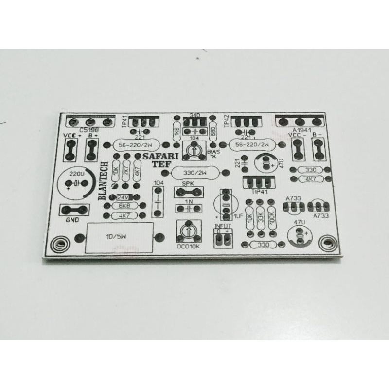 PCB SAFARI TEF Bias Servo Fiber