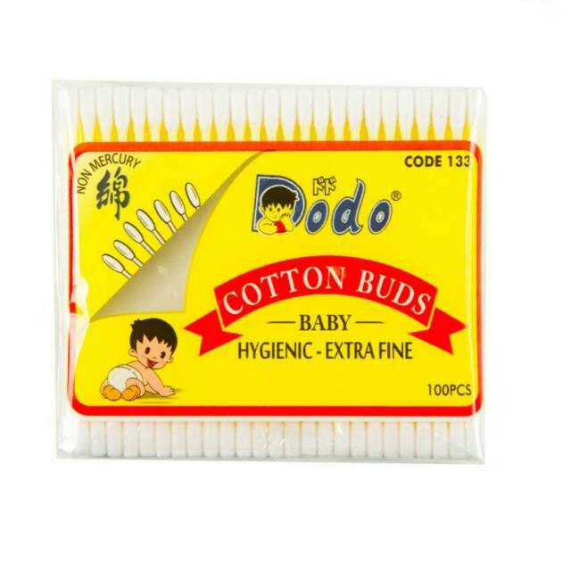 [BAYI KUNING SMALL TIP | ANAK &amp; DEWASA BIRU] [COTTON BUD] Dodo Cotton Bud Buds Swab Korek Kuping Pembersih Telinga Bayi Isi 20 | 50 | 100 | 150