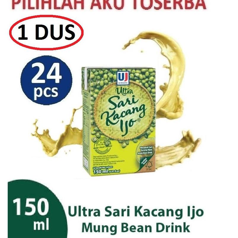 

Grosiran Murah ULTRA SARI KACANG IJO 150 ml - 1 DUS ISI 24 