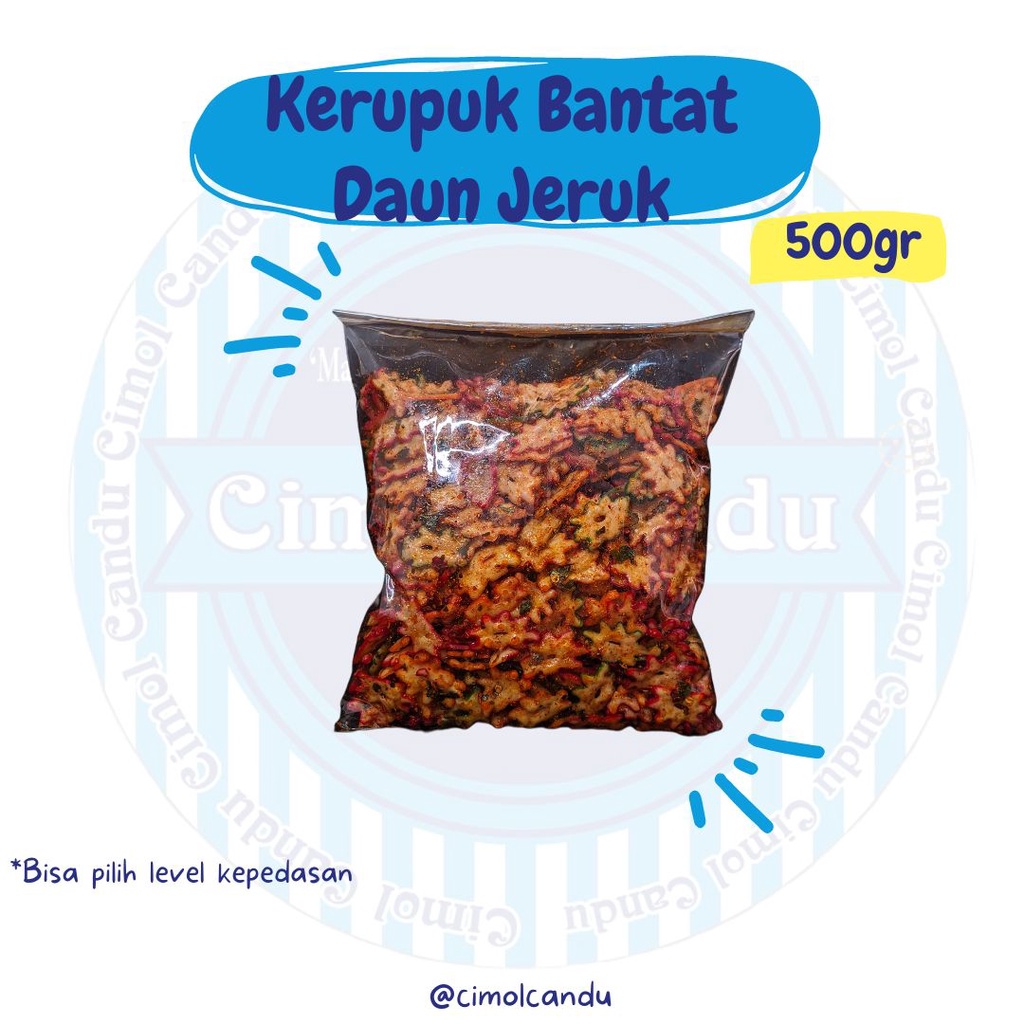

KERUPUK BANTAT 1/2 kg