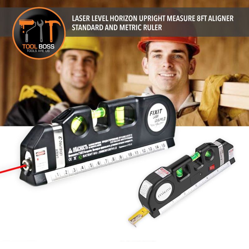 

Fixit Level Pro 3 Penggaris Laser Waterpass - Meteran Laser 250 CM