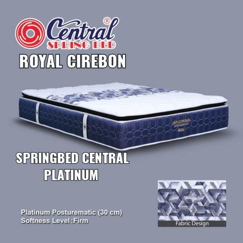 Springbed Central PLATINUM 160x200x35 untuk kota cirebon