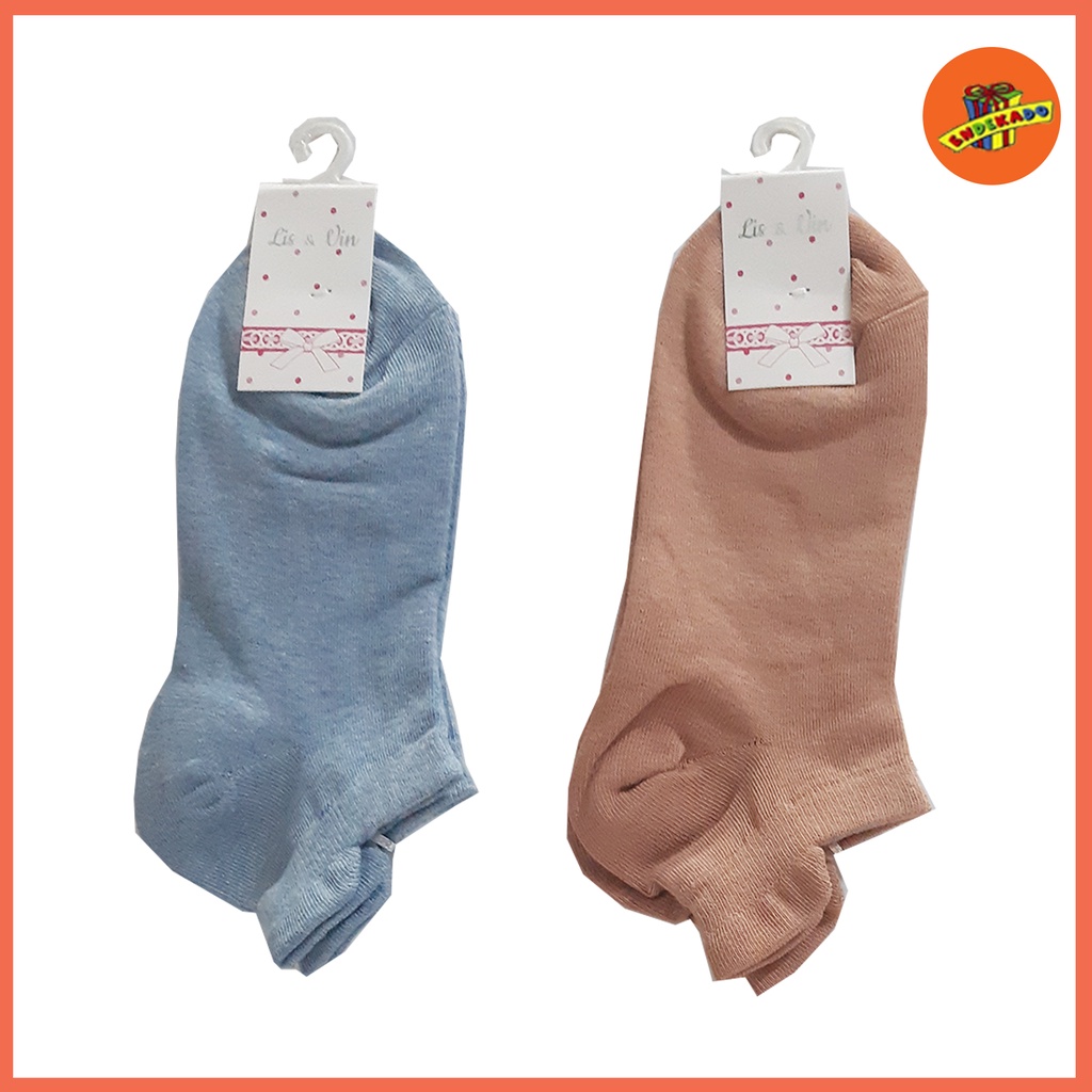 Women Ankle Socks 1752 - Kaos Kaki Tumit Wanita