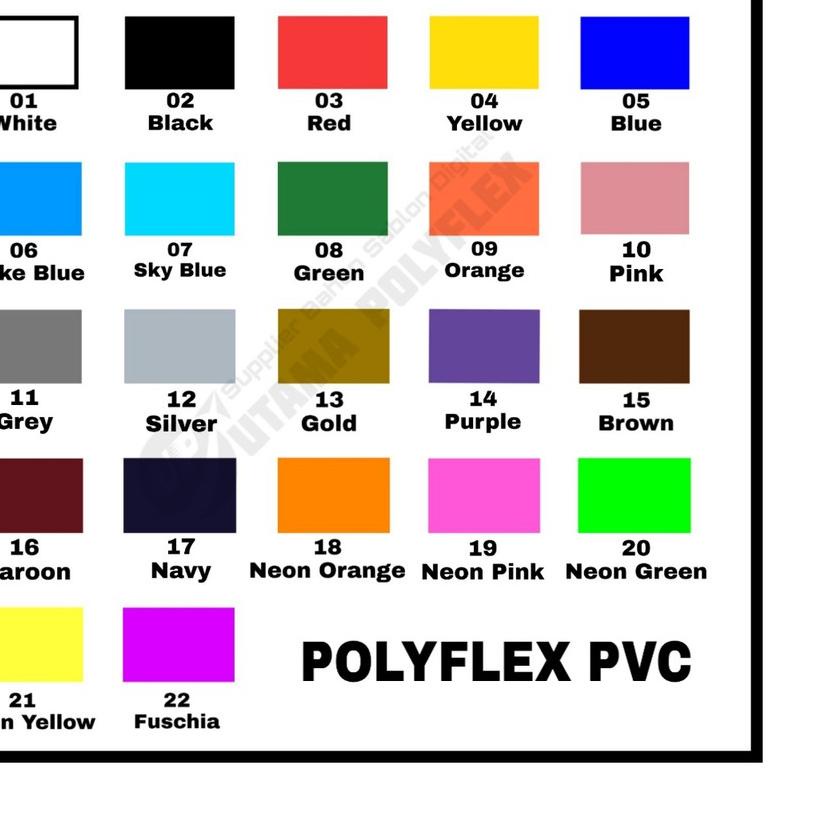 

READY ✅Polyflex PVC Korea Best Seller / PVC Flex / Sticker Polyflek / Poliflex|KD2