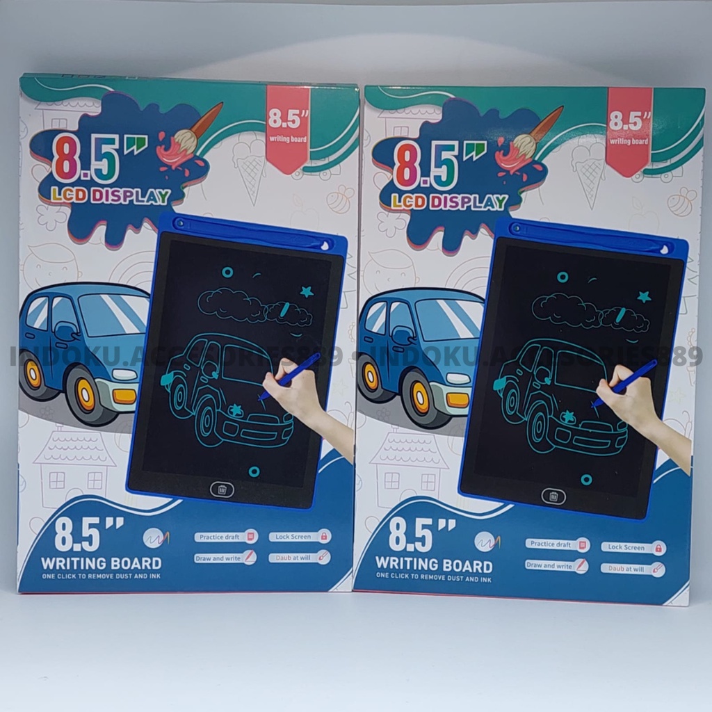 Lcd drawing writing Tablet Mainan Papan Tulis Hapus Board Digital Pad Edukasi Pen Gambar