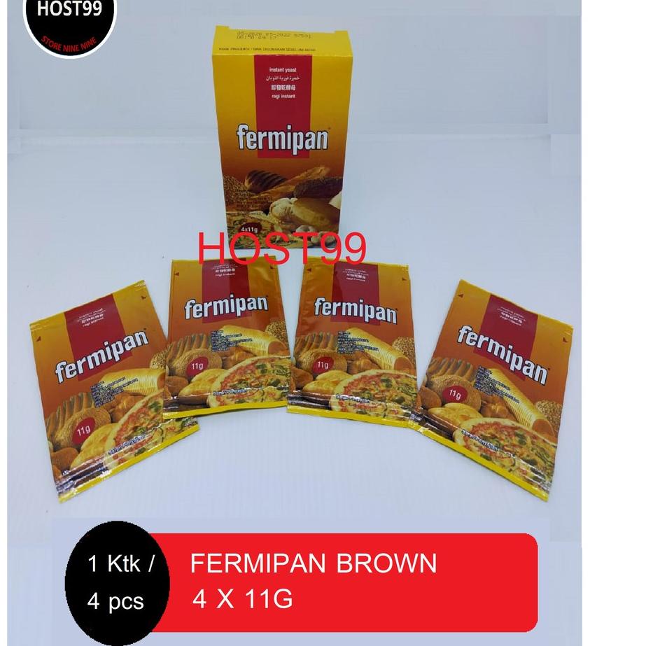 

code4a4Zo--RAGI COKLAT INSTANT YEAST BROWN FERMIPAN BOX SACHETS 60GR