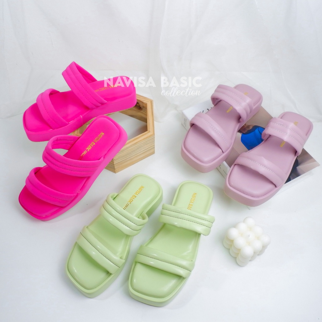 Sandal Wanita Empuk full busa Damelia Pluvia Winod