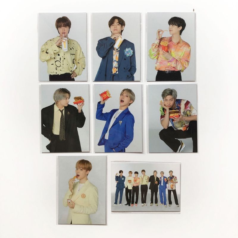 [Ready Stock] Official Photocard BTS x McD
