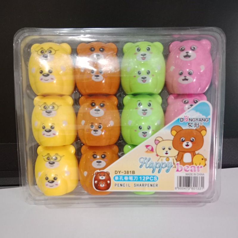 Peruncing happy bear / Rautan pensil