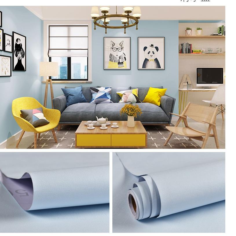 Grosiran--WALLPAPER DINDING - WALLPAPER STIKER POLOS - WALLPAPER MURAH - WALLPAPER DINDING POLOS - W